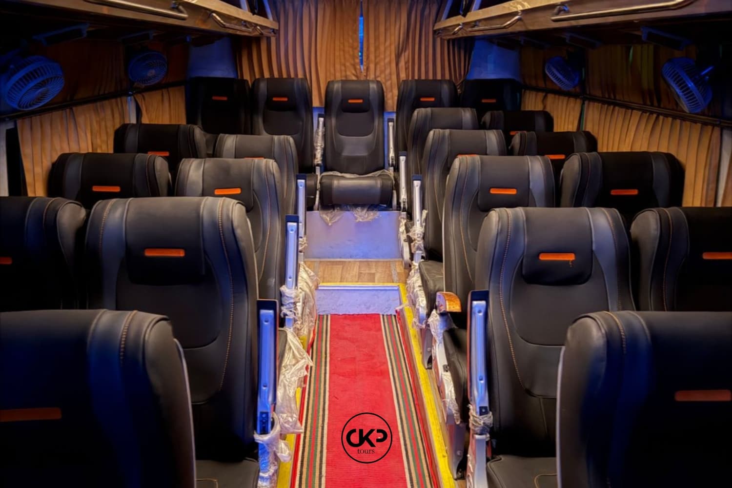 40-Seater Luxury Coach interior 1