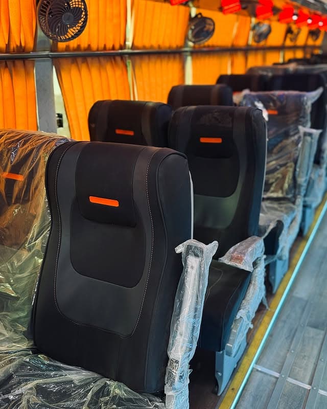 30-Seater Mini Bus interior 2